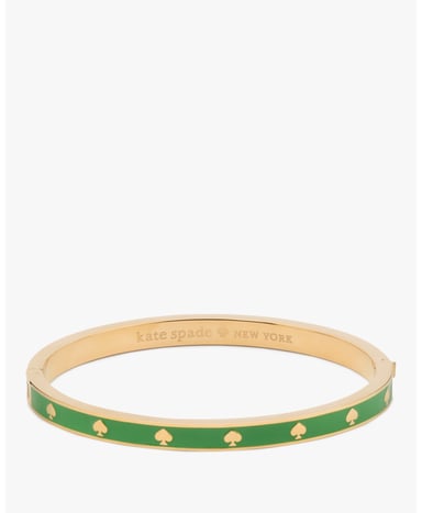Enamel Hinged Bangle