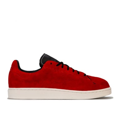 Men's Y-3 Yohji Court Trainers in red black