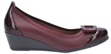 Fellino Wedged Slip on Court Shoe