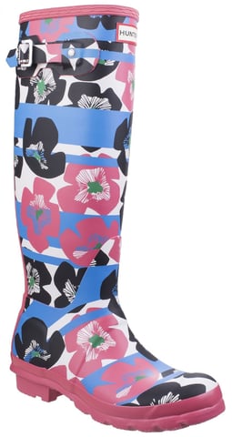 Original Floral Stripe Tall Wellington