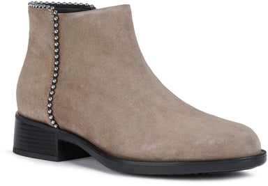 Geox Resia Kvinna Mocka Stövlar I Mörkt Beige