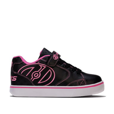 Girls' Heelys Children Vopel X2 Skate Shoes in black pink