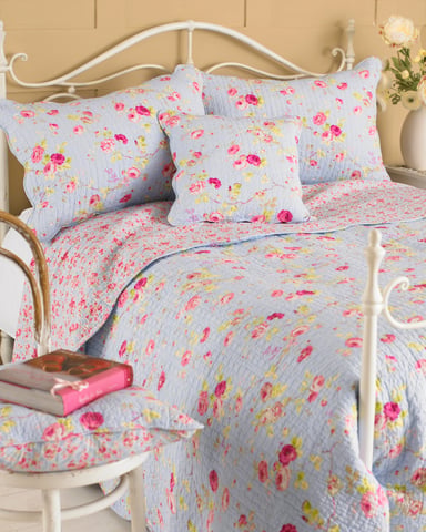 Honeypotlane Kussensloop Blauw