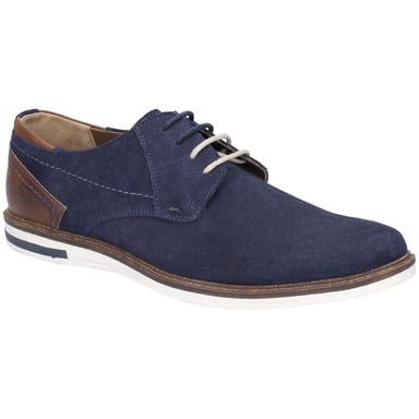 Hush Puppies Mens Frankie Lace Up Suede Durable Smart Shoes