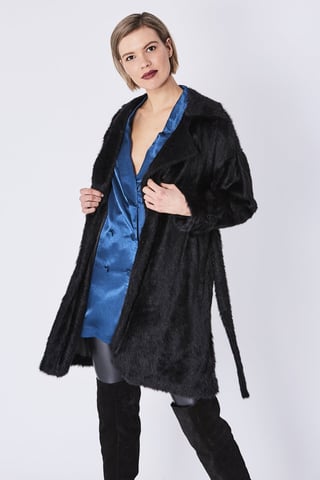 Jayley Faux Fur Coat
