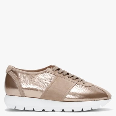 Kennel & Schmenger Rise Leather & Suede Chunky Lace Up Trainers