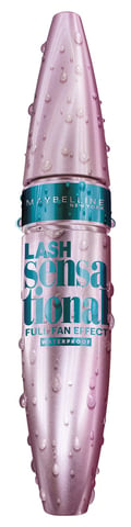 Maybelline Lash Sensational Multiplying Waterproof Mascara Black 9.5ml New
