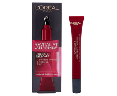 2 x L'Oréal Paris Revitalift Laser Anti Ageing Eye Cream 15ml