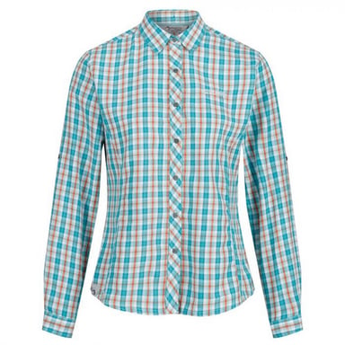 Regatta Womens/Ladies Nimis Long Sleeved Check Patterned Shirt