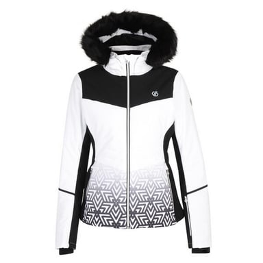 Dare 2b Womens Iceglaze Faux Fur Trim Luxe Ski Jacket