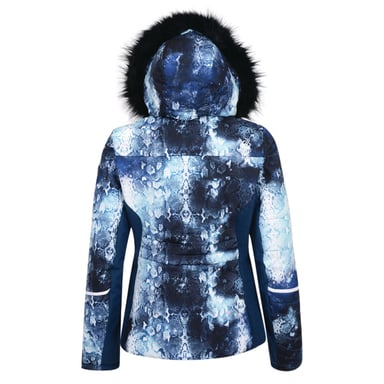 Dare 2b Womens Iceglaze Faux Fur Trim Luxe Ski Jacket