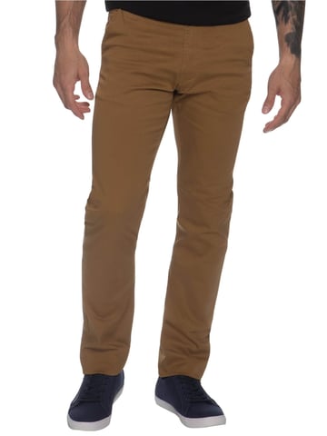 Enzo Men's Chinos Slim Fit Stretch Jeans