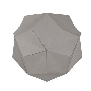 Duggan Grey Geometric Pendant Ceiling Light Shade