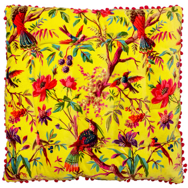 Paradise 70X70 Floor Cushion Acacia