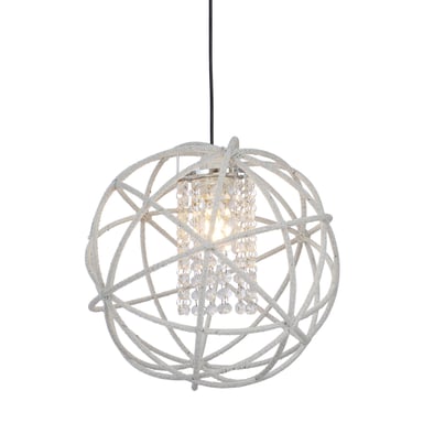 Veljo 35cm Ceiling Pendant Shade with Crystal Detail