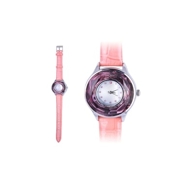 Swarovski - Pink Swarovski Elements Crystal Watch