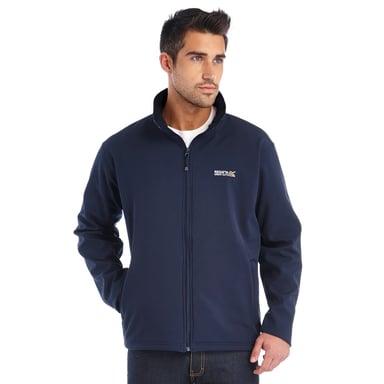 Regatta Mens Cera III Softshell Hiking Walking Jacket Coat Navy