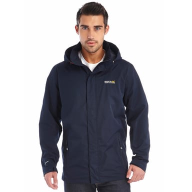 Men's Regatta Matt Waterproof Jacket in Navy