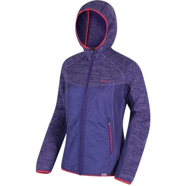 Regatta Womens/Ladies Rocknell Hooded Hybrid Marl Fleece Casual Jacket