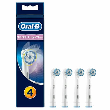 Oral-B Sensi Ultra-Thin Electric Toothbrush Heads - 4 Heads