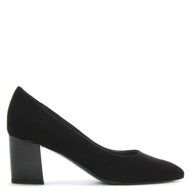 Calpierre Sonata Suede Gloss Heel Court Shoes