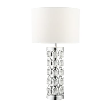 Morena 61cm Polished Chrome Table Lamp