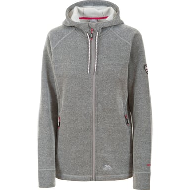 Trespass Womens/Ladies Whirlwind Hooded Knitted Marl Fleece Jacket