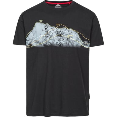 Trespass Mens Cashing Round Neck Polycotton Wicking Casual Fit T Shirt