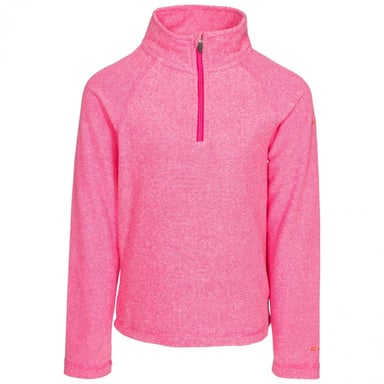 Trespass Girls Meadows AT100 Airtrap Half Zip Fleece Top