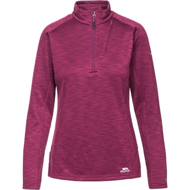 Trespass Ladies Fairford Half Zip Mid Weight Fleece Top