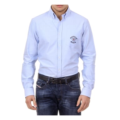Ufford & Suffolk Polo Club Heren Shirt USC03 C2 Lichtblauw