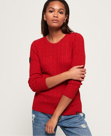 Superdry Croyde Cable Knit Jumper
