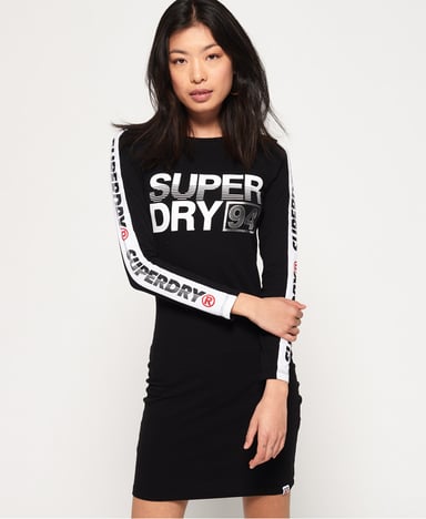 Superdry Bodycon Graphic Mini Dress