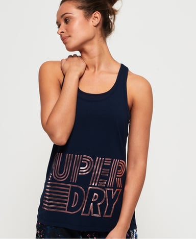 Superdry Flash Sport Racer Vest Top