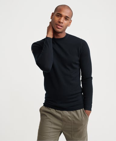 Superdry Edit Merino Crew Jumper