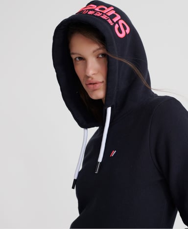 Superdry Modern Coral Label Hit Hoodie