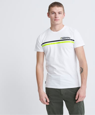 Superdry Core Logo Sport Stripe T-Shirt