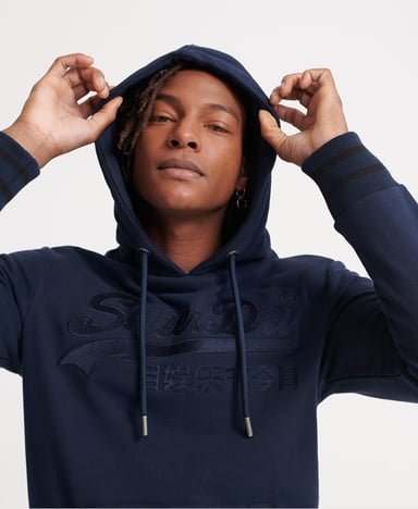 Superdry Vintage Logo Embroidered Loopback Hoodie
