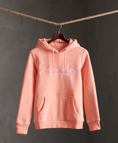 Superdry Alice Script Embroidered Hoodie