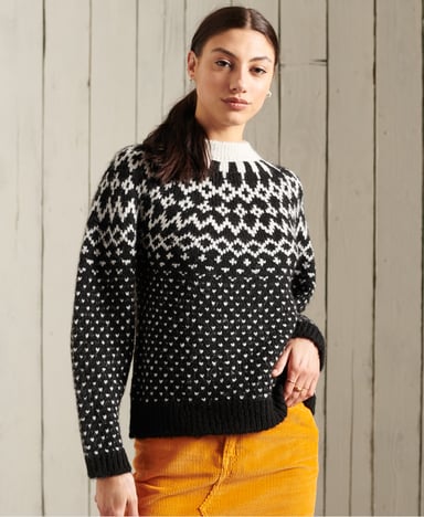 Superdry Chunky Jacquard Crew Jumper