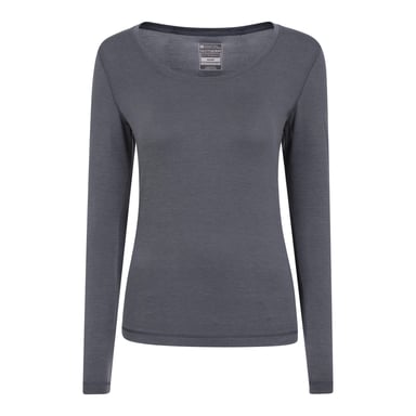 Mountain Warehouse Womens/Ladies Keep The Heat Thermal Top (Dark Grey)