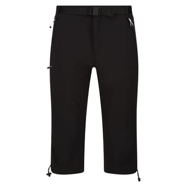 Regatta Mens Xert Stretch III Stretch Active Capri Shorts (Black)