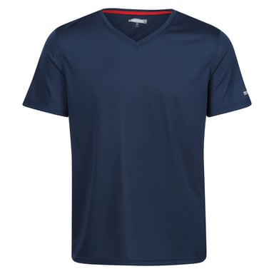 Regatta Mens Fingal V Neck T-Shirt (Moonlight Denim)