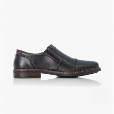 17659-00 Mens Slip On Shoes Black
