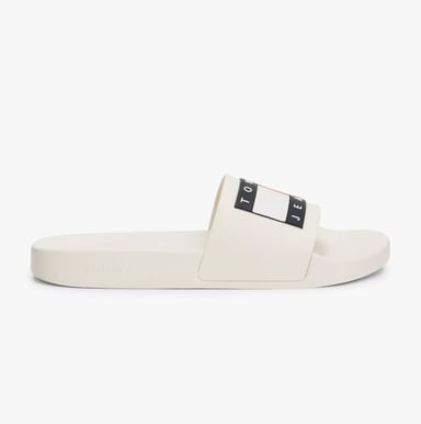 TJ POOL SLIDES Mens Slides Ecru