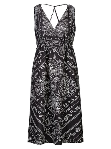 Replay Casual Dress All Over Printed Cotton Poplin