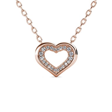 Zeal Pendants - Rose Gold and Crystal