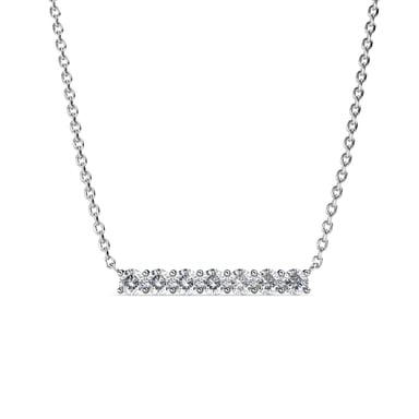 Myriad Birthe Stone Pendants - Silver and Crystal