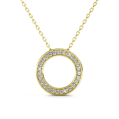 Ophir Pendants - Gold and Crystal