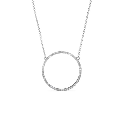 Olina Pendants - Silver and Crystal